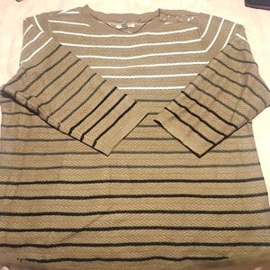 Croft and Barrow xxl Tan sweater